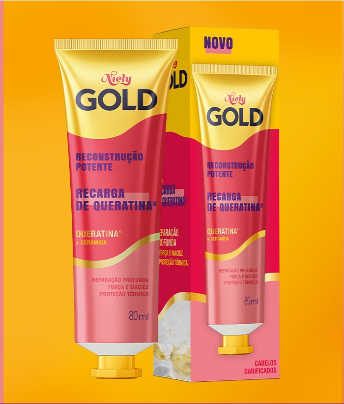 Modelo com o cabelo deslumbrante.